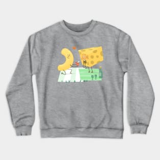 Mac and Cheese in Love Crewneck Sweatshirt